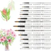Keep Smiling Professional Round Tip Paint Brush Pack of 12