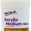 Mont Marte Premium Acrylic Medium Gloss 250ml