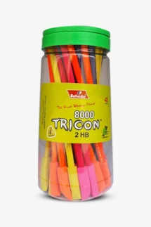 Bahadur Pencil Tricon Jar #8000 (48 Pcs)