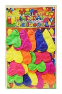 Balloon Heart Mixed Color 1 Pack