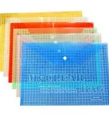 Clear Bag Folder A Quality 14c Pack of 12