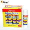 Deer Glue Stick 8g Box 12-Pack for Office & School