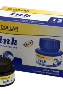 Dollar Ink 30ml Pack of 12p Blue, Black