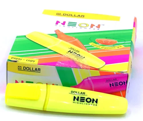 Dollar Neon Highlighter 15p