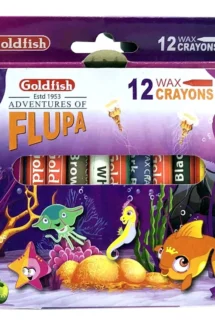 GoldFish Crayons Adventures of Flupa 12 Colors