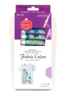 Keep Smiling Fabric Paints Pack Of 12