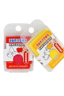 Kneadable Charcoal Eraser (2pcs) – Perfect for Artists & Designers