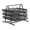 Metal Mesh Letter Tray 3 Step