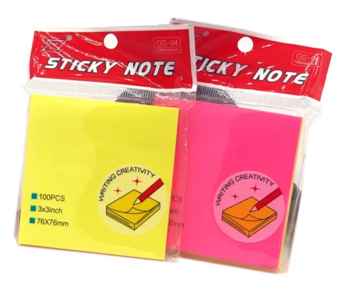 Sticky Notes 3x3 Colorful