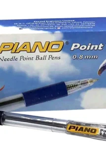 Piano Point 0.8 Ball Pen Blue, Red, Black