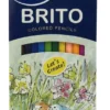 Mercury Brito Coloring Art# 2500 12 Color Pencils