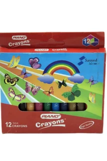 Piano Cryons Color Pencils 12Pcs