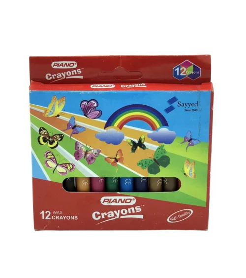 Piano Cryons Color Pencils 12Pcs