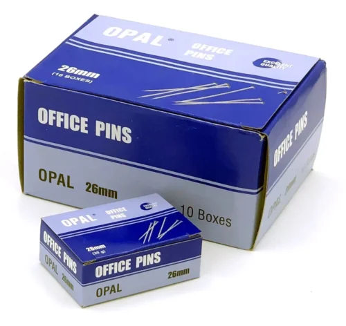 Opal Office Pins 26mm - Durable, Reliable & Secure for Your Office