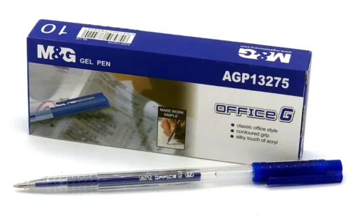 Pen Office Gel Mg-Black 1Pcs (10Pcs Dabi)