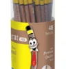 Pencil Jar Goldfish Brown Autocrat 5000 48 Pcs