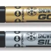 Snowman Paint Marker - Gold - Silver