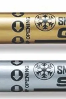 Snowman Paint Marker - Gold - Silver