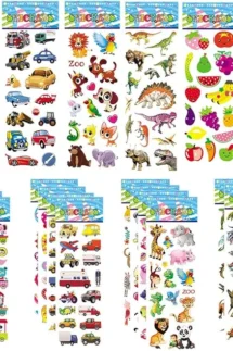 Sticker 3D Dozen - 1Pcs