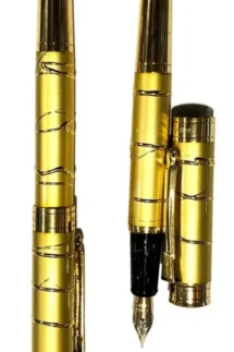 Brass Blessing Designer Roller Ball Pen