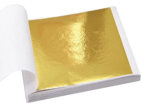 Gold leaf paper