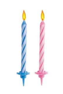 Baby Shower Gender Reveal Candles