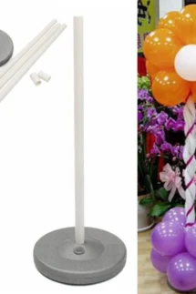 Buy Balloon Stand White 3 Feet for Party Decor | Tsstationers.pk