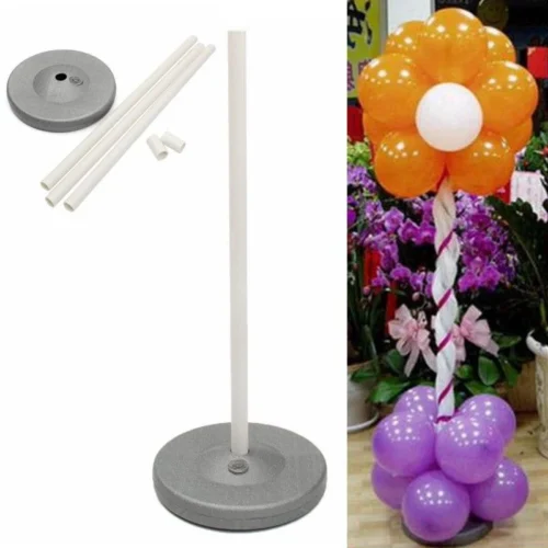 Buy Balloon Stand White 3 Feet for Party Decor | Tsstationers.pk