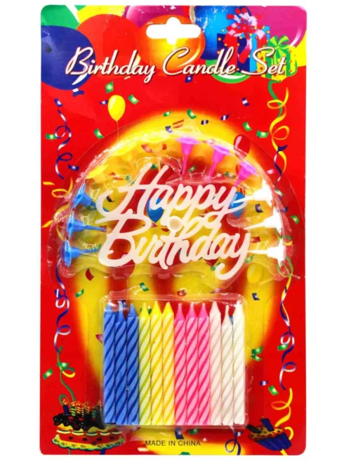 Buy Birthday Candle With Stand – Perfect for Every Celebration