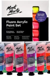 Mont Marte Acrylic Paints 36ml Tubes Set Of 8pcs