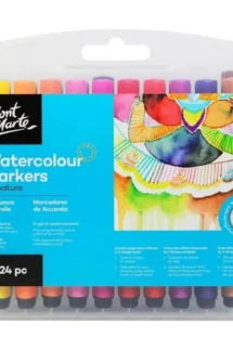 Mont Marte Watercolor Markers 24pcs Set