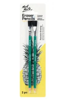 Mont Marte Eraser Pencil with Brush Pack of 2