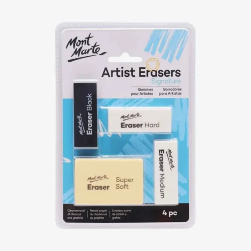 Mont Marte Signature Artist Erasers Pack Of 4