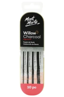 Mont Marte Willow Charcoal in Tin Signature 10pc