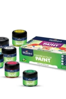 Bluebird Finger and Face Paints 25 ml – Set of 6 Primary