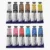 Daler Rowney Aquafine Gouache Color Introduction Set Of 12 x 15ML