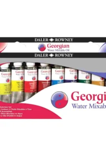 Daler Rowney Georgian Watermixable Oil Set Of 10x37ml