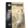 Keep Smiling Professional Spiral Hardbound Sketchbook 30Sheets