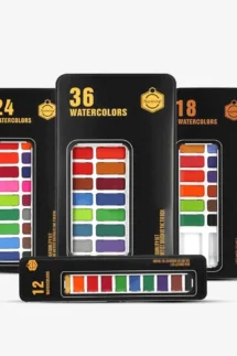 Keep Smiling Watercolor Set in Tin Box
