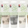 Marabu Green Water-Based Alkyd Paint Set BOHO