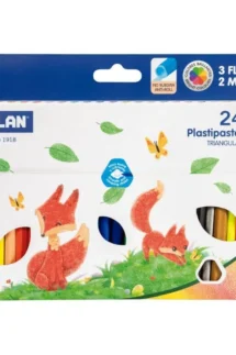Milan Plasti Pastel Triangular Pencil Crayons Set