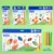 Milan Plasti Pastel Triangular Pencil Crayons Set