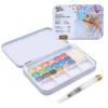 Mont Marte Premium Metallic Watercolor Cake Set 21Pcs