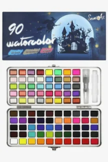Seamiart Solid Watercolor Paint Set Of 90