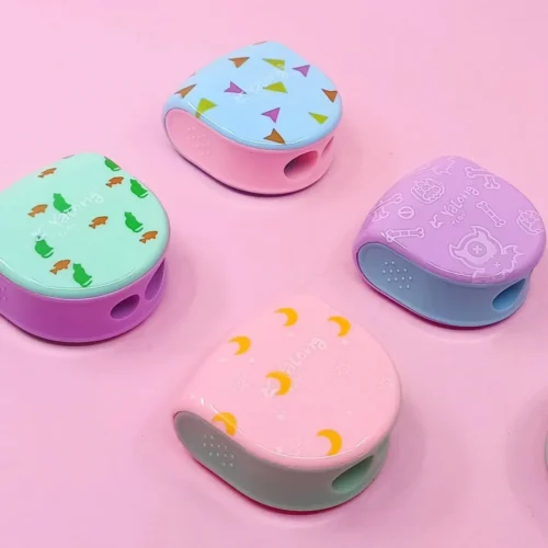 Yalong To GO Pastel Colors Double Hole Sharpener