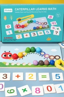Caterpillar Science Math Early Educational Puzzle