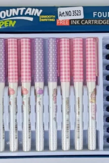 Chren Happy Holiday Cute Fountain Pen With Cartridge 1Pc