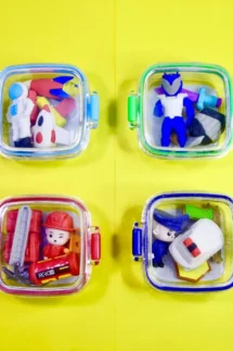 Cute 3D Cartoon Fancy Eraser for Kids 4Pcs Set