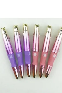 Cute Bear Shape Leaf Nib Ink Fountain Pen With Ink Cartridge