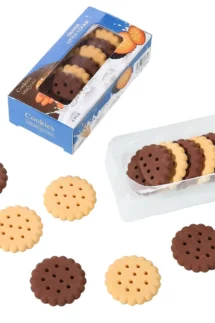 Cute Little Cookie Pencil Erasers for Kids Set of 6